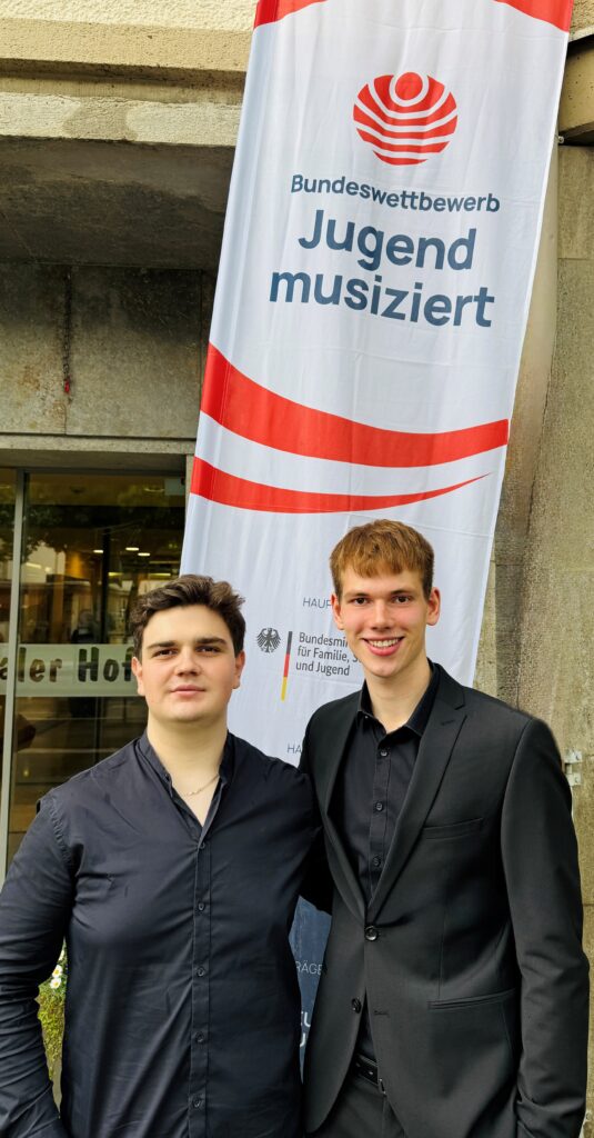 Jumu Bundeswettbewerb Adrian Dederer und Liam Koenig